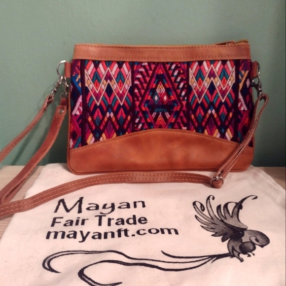 Mayan Fair Trade Guatemalan Handmade Crossbody - Picture 1 of 15